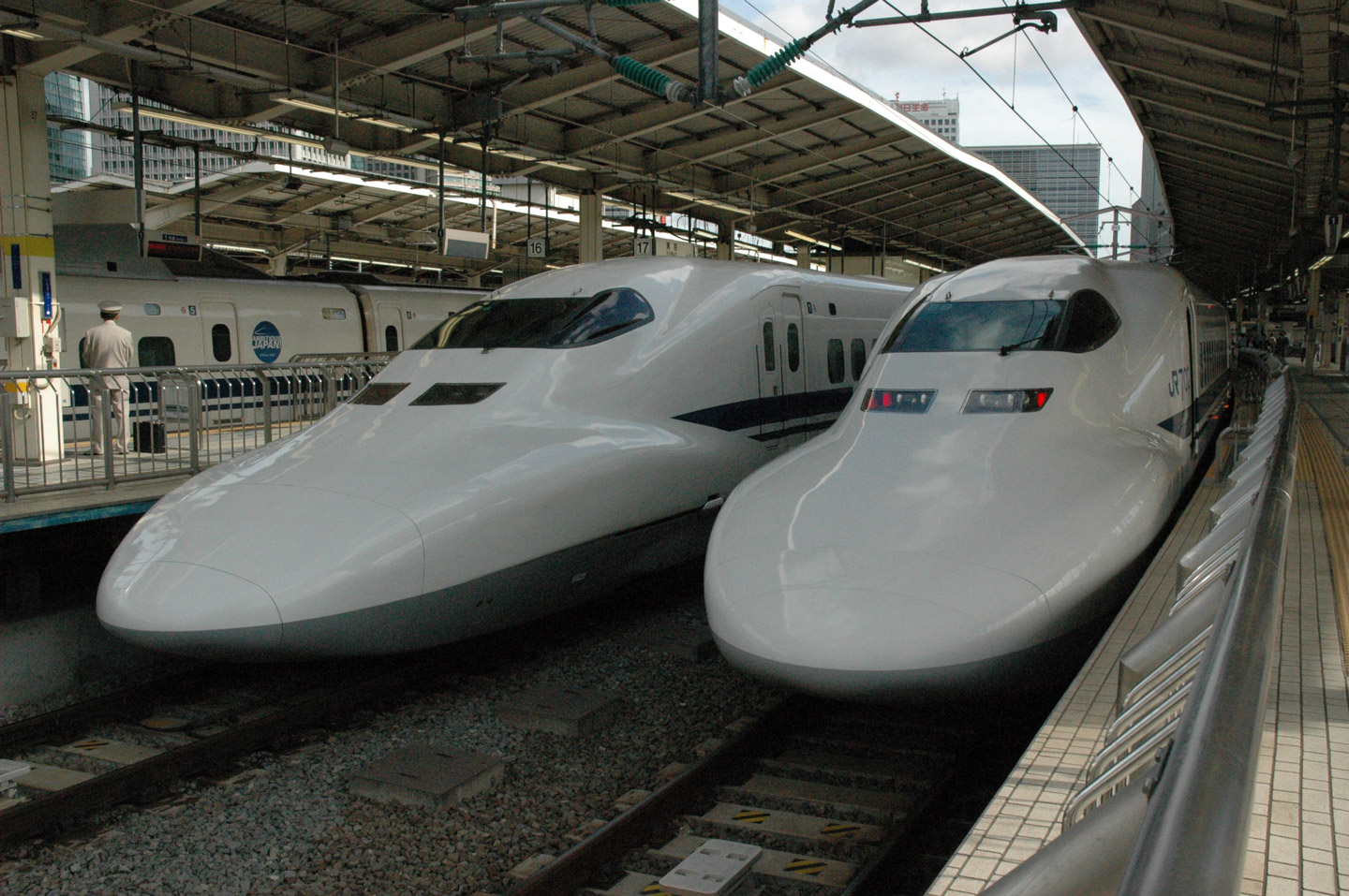 The Tokaido, The Sanyo And The Kyushu Shinkansen (bullet Train) Train 84B